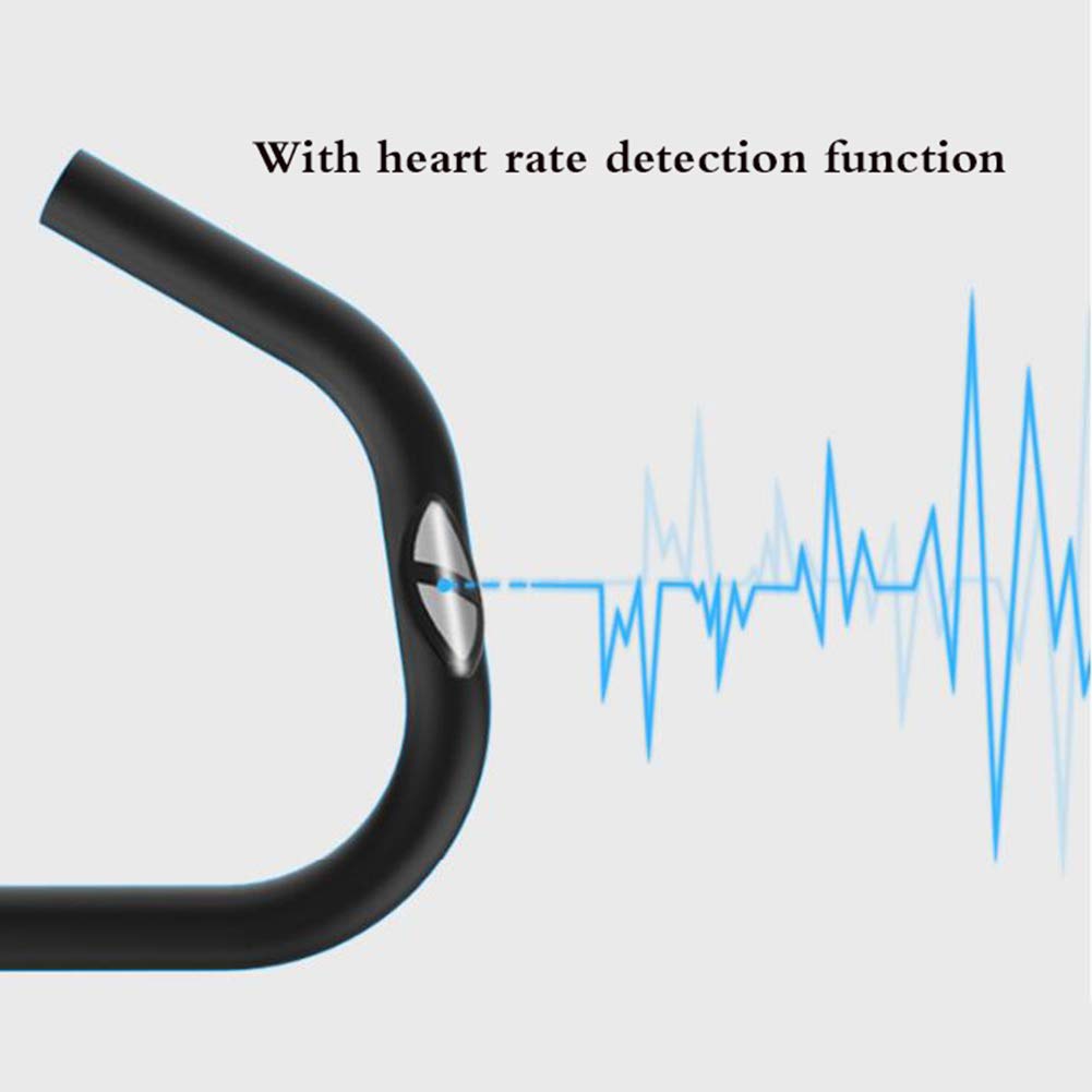 Indoor Cycling Exercise Bike, Cardio Stationary Bike with LCD Monitor & Heart Rate Sensors, White, Home Cardio Trainer