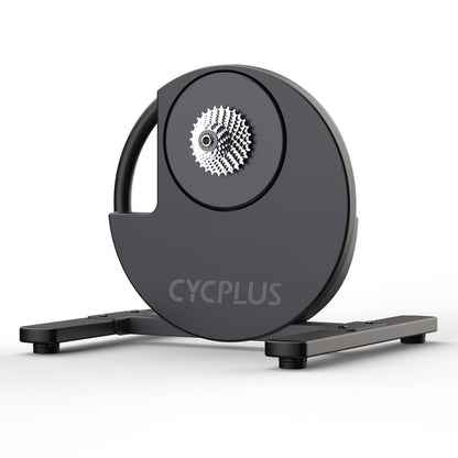 CYCPLUS R200 Smart Indoor Bike Trainer, 2200W Brushless Motor, 19% Gradient Simulator, Virtual Shifting, Uphill/Downhill Simulation, Super Silent (Cassette Not Included)